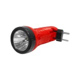 LED žibintuvėlis 1W su akumuliatoriumi Tiross TS-1124 raudonas (red) 